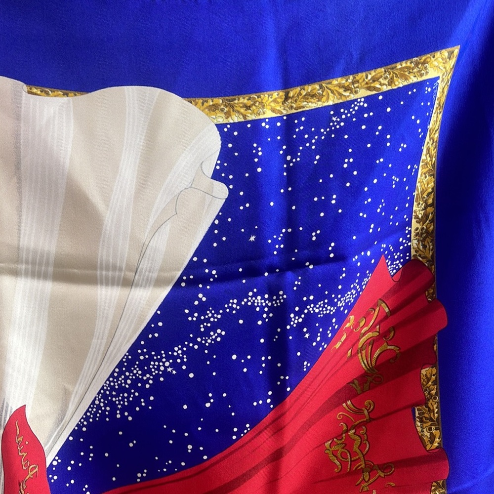 ‼️‼️‼️SOLD‼️‼️‼️Hermes scarf vintage souvenirs de Paris byHilton McConnico - Picture 6 of 16